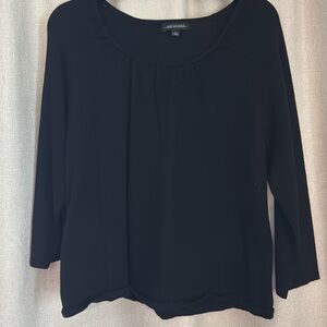 Black Women's Top, Size Large